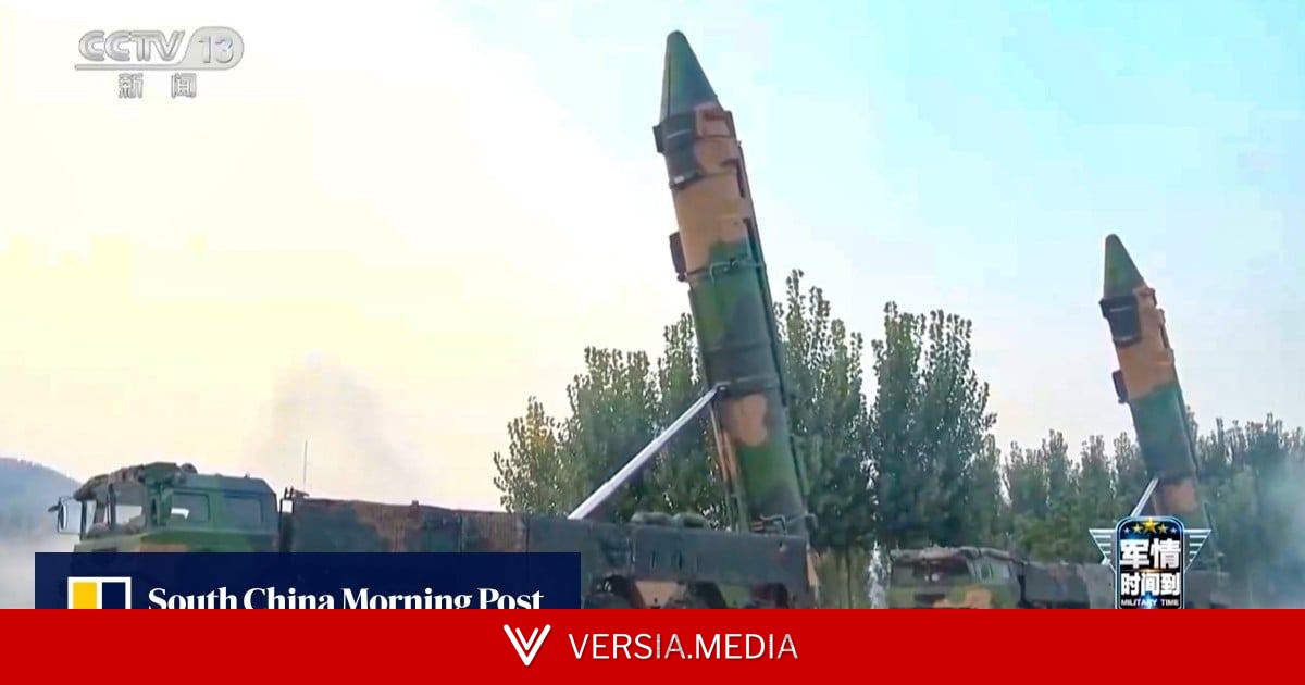 What signal is China sending with footage of DF-17 hypersonic missile launches?