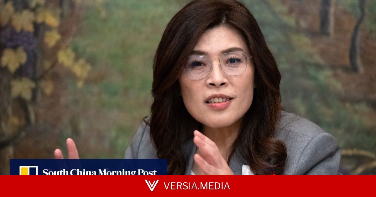 Leader of Taiwan’s KMT Cheng Li-wun talks Beijing relations in Washington