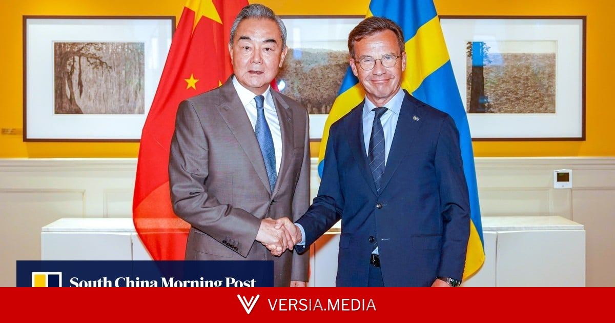 Chinese foreign minister Wang Yi calls on Sweden to help rebuild trust