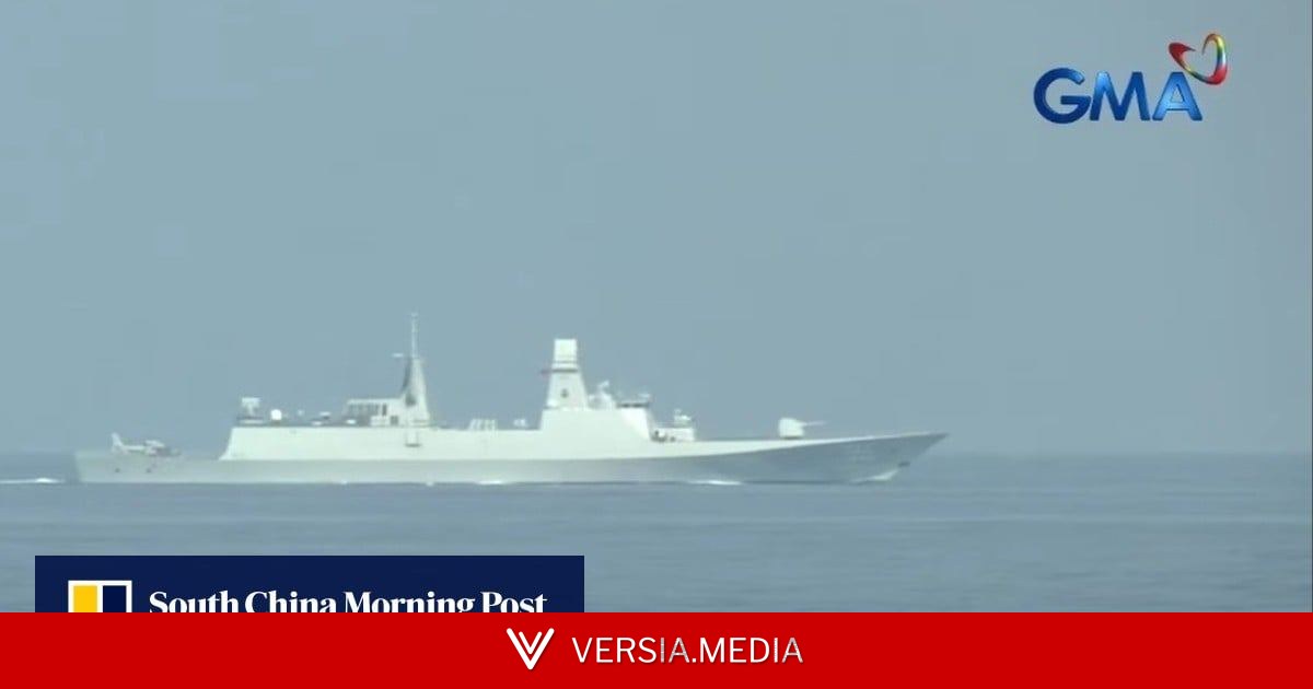 China and Philippines have a rare naval stand-off near disputed Scarborough Shoal