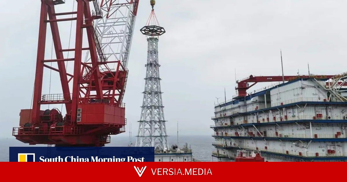 China builds record-breaking 100-metre observation tower in South China Sea