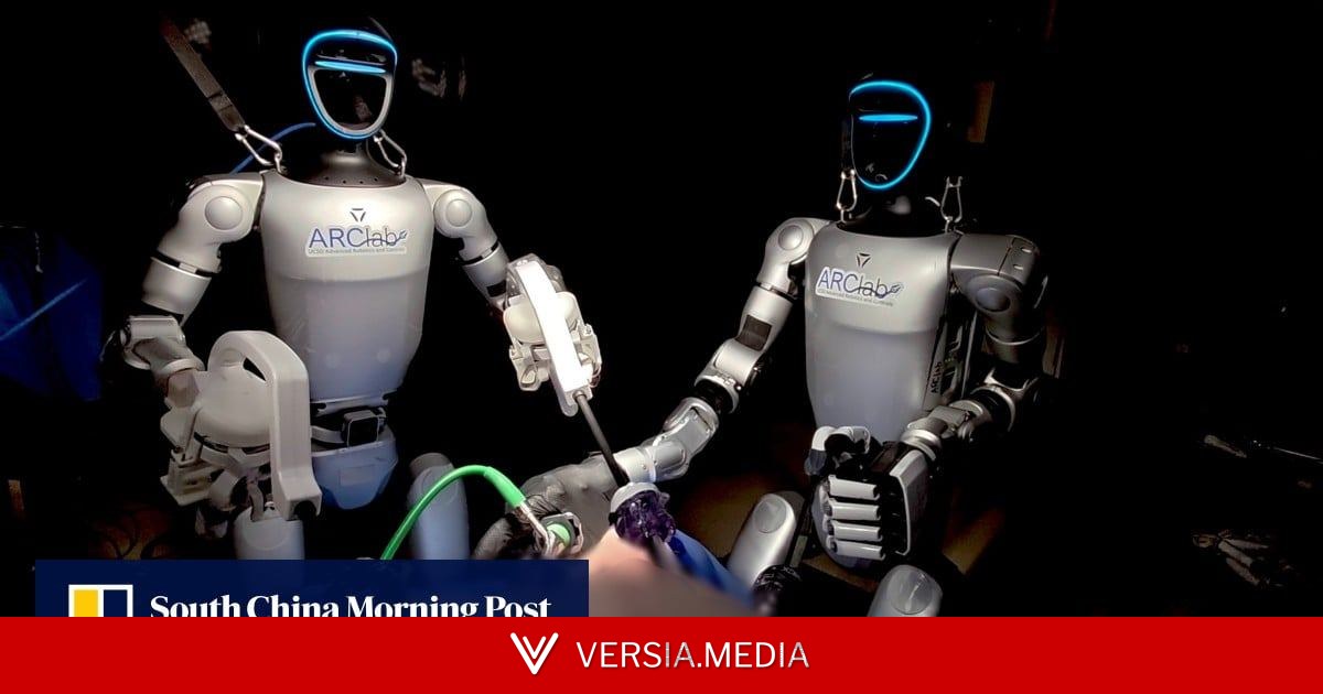 US scientists use Chinese humanoid robot to carry out keyhole surgery and remove organs