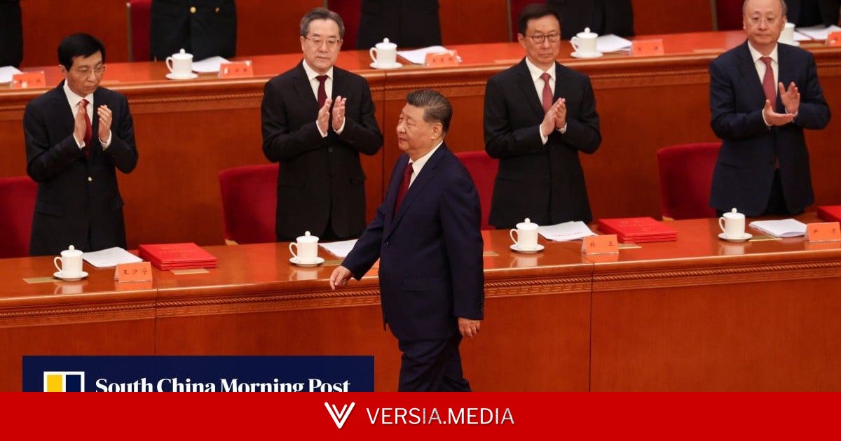 Xi projects confidence for China’s Communist Party at home and on world stage